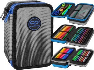 COOLPACK Potrójny Piórnik z Wyposażeniem JUMPER 3