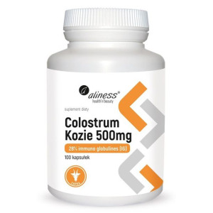 Aliness Colostrum Kozie (Kolostrum Kozie) 500mg 100 kapsułek