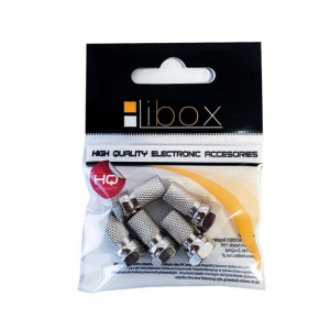 Wtyk sat "F" 6,8mm+ uszczelka LB0032 LIBOX PAK.