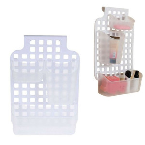 Wiszący organizer półka łazienkowa pod prysznic biały Deco4Home