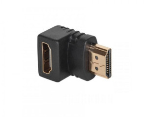 Złącze kątowe HDMI gniazdo - wtyk ZLA0666