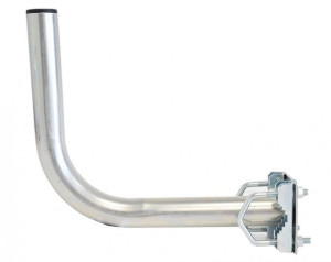 Uchwyt antenowy balkonowy czołowy z cybantami 30 cm