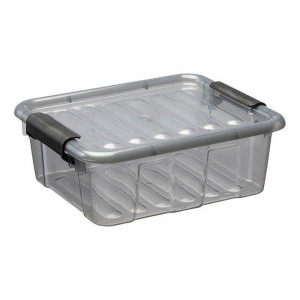Pojemnik Home Box z pokrywą 1.6 L, szary 22360804 Plast Team
