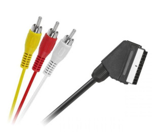 Kabel 1,5m Euro Wt.-3xrca Wt. Kpo2716-1,5
