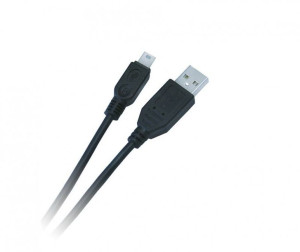 Kabel wtyk USB - wtyk mini USB 3m