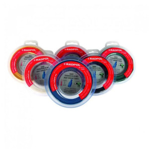 Rurki termokurczliwe w blistrach - zestaw RB 3,2/1,6 - C czarny 5m TET001