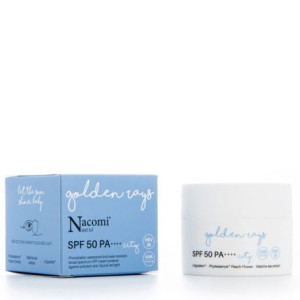 Nacomi, Miejski Krem Przeciwsłoneczny z Filtrem SPF 50, 50 ml