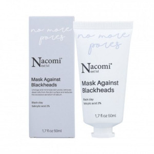 Nacomi, Maska przeciw zaskórnikom, 50 ml