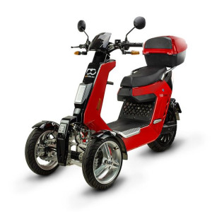 Skuter elektryczny BILI BIKE S-WAY TRÓJKOŁOWY 2000W czerwony