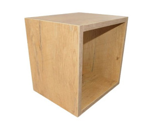 Półka CRAFT Kwadrat 30x30x25 KUBIK Dąb LANCELOT