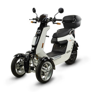Skuter elektryczny BILI BIKE S-WAY TRÓJKOŁOWY 2000W biało/czarny