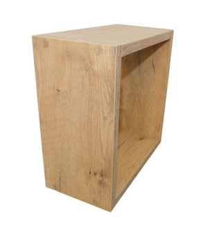 Półka DĄB Lancelot Kwadrat 30x30x15 KUBIK Dąb LANCELOT