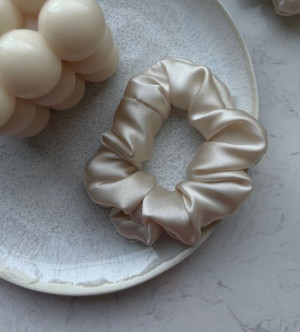Gumka do włosów jedwab 100% 22 momme jedwabna scrunchie