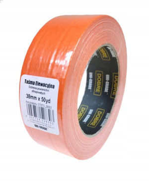UNI-GRADE pomarańczowa taśma elewacyjna, taśma tynkarska 38mmx50yd