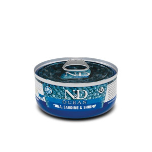 Farmina N&D Ocean Cat Tuna Sardine&Shrimp Mokra Karma Dla Dorosłych Kotów 7