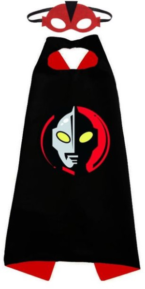 Strój Przebranie Ultraman Kostium Maska Peleryna