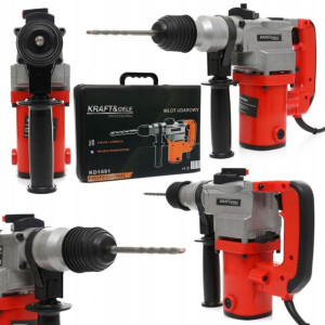 Młotowiertarka Wiertarka Młot Udarowy Sds+ 1600w
