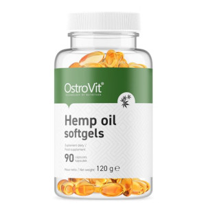 Olej z Konopi OstroVit Hemp Oil 90 kapsułek