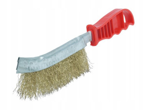 Szczotka Druciana Szczelinowa Plastikowa Rękojeść
