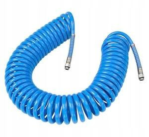 Wąż Ciśnieniowy 15m Fi 5x8mm Spiral 3/8' Niebieski
