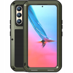 Etui + szkło Love Mei do Galaxy S22, case, obudowa