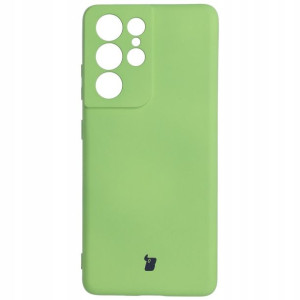 Etui Bizon Case Silicone Galaxy S21 Ultra, jasnozi