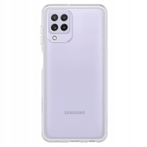 Etui do Galaxy A22 4G, Samsung Soft Clear, Case