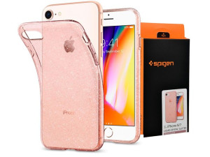 Etui do iPhone 8/7, Spigen Liquid Glitter, case