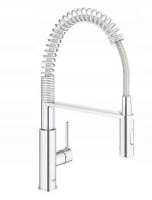 GROHE Bateria kuchenna wysoka wyciągana wylewka