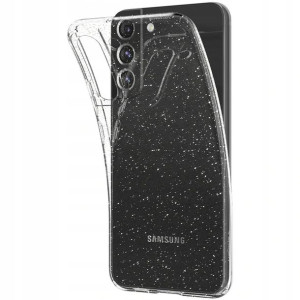 Etui Spigen do Galaxy S22 Plus, cover z brokatem