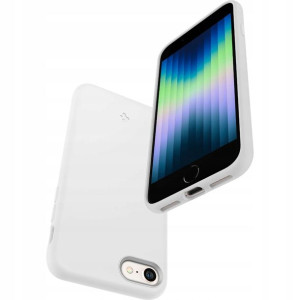 Etui Spigen do iPhone SE 2022, silikonowe, obudowa