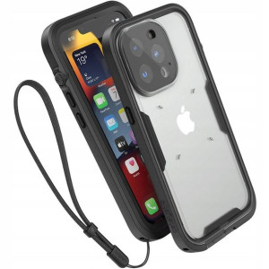 Etui wodoodporne do iPhone 13 Pro Catalyst + smycz