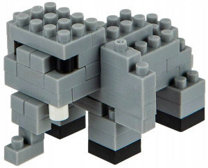 Toi-Toys ANIMAL MINI BLOCKS mini klocki SŁOŃ 58 el.