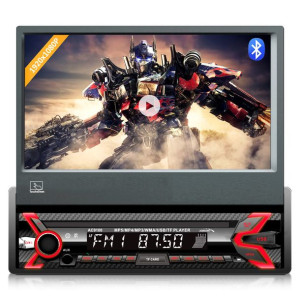 Radioodtwarzacz samochodowy Audiocore, wysuwany dotykowy panel LCD 7" 1080P