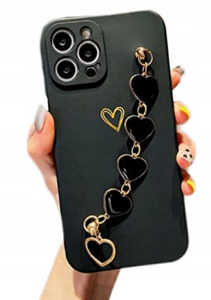 Etui Czarny łańcuszek do do Samsung Galaxy A33