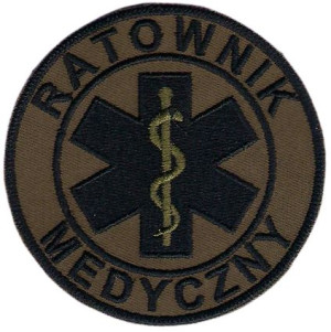 Ratownik Medyczny Naszywka 533r