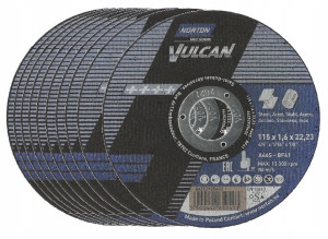 Tarcza Do Cięcia Metalu Norton Vulcan 115*1,6 10sz