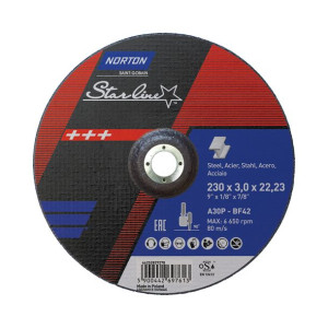 Tarcza Do Cięcia Metalu230*3 Starline Norton