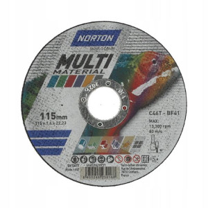 Tarcza Do Cięcia Norton 115x1.6x22.2 Multimaterial