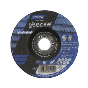 Tarcza Do Szlifowania Metalu Norton Vulcan 125*6,4