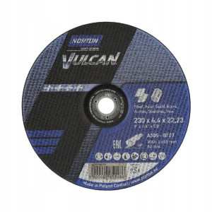 Tarcza Do Szlifowania Metalu Norton Vulcan 230*6,4