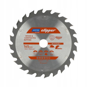 Tarcza Norton Do Cięcia Drewna 165mmx20 T24