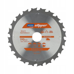 Tarcza Norton Do Cięcia Drewna 190mmx30 T20