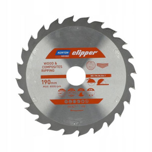 Tarcza Norton Do Cięcia Drewna 190mmx30 T24
