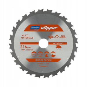 Tarcza Norton Do Cięcia Drewna 216mmx30 T24
