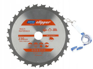 Tarcza Norton Do Cięcia Drewna 230mmx30 T24+smycz