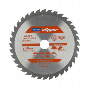Tarcza Norton Do Cięcia Drewna 230mmx30 T36
