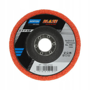 Tarcza Ścierna Norton Rapid Blend Blaze 125x6x22