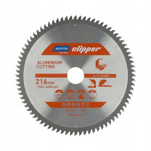 Tarcza Widiowa Do Cięcia Aluminium Norton 216x30mm