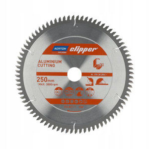 Tarcza Widiowa Do Cięcia Aluminium Norton 250x30mm
